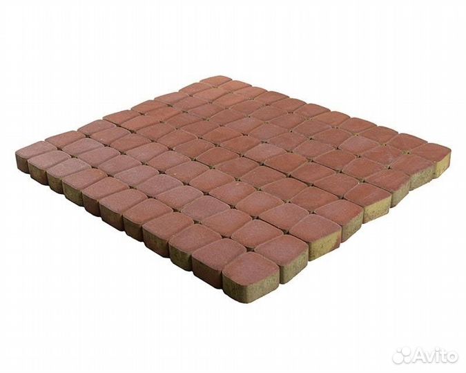 Тротуарная плитка белая