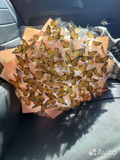 Букет из бабочек