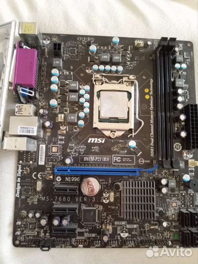 Материнская плата 1155 + i7 2700k+ 16gb ddr3