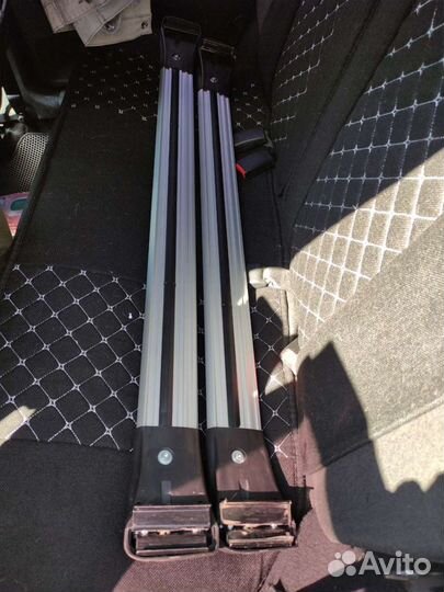 Крепление для бокса Поперечина на hyundai Santa Fe