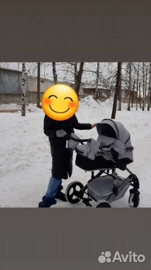 Коляска luxmom 2в1