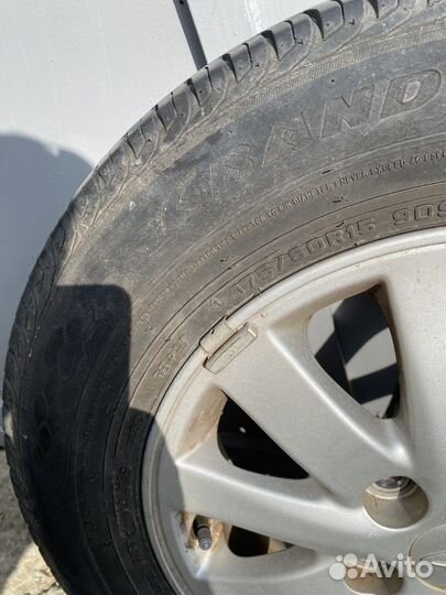 Колеса в сборе r15 летние на Daihatsu