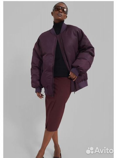 Бомбер оверсайз The Frankie Shop оригинал