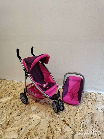 Коляска игрушечная с переноской