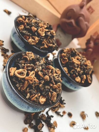 Чай Китайский Пуэр Габа, Женьшень, Тегуаньинь