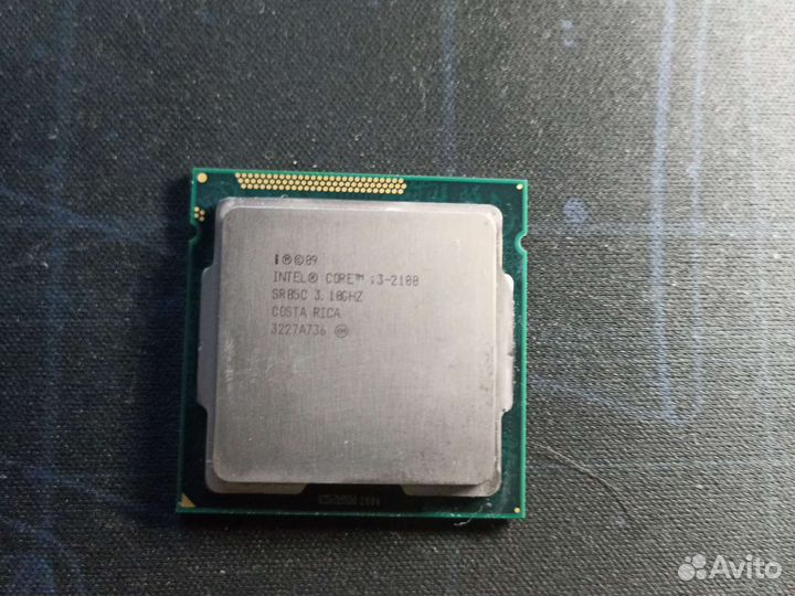 Кулер+процессор intel core i-3 2100