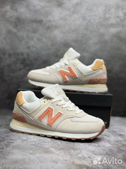 New Balance 574 Кроссовки Женский Осень и весна