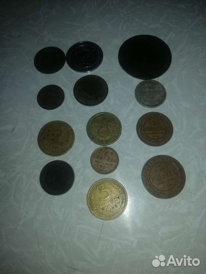 Монеты разные