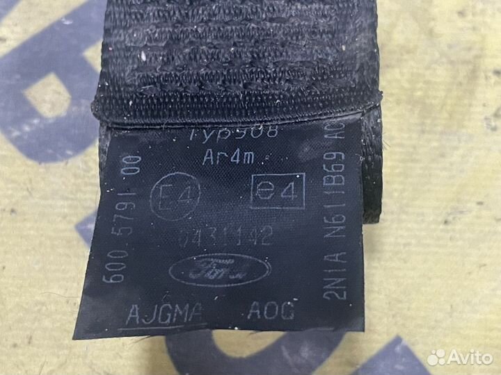 Ремень безопасности задний левый Ford Fusion