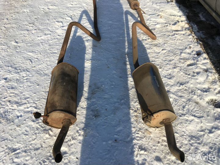 Глушитель Форд Фьюжн 1.4-1.6