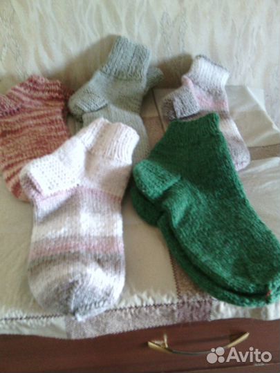 Носки женские вязанные