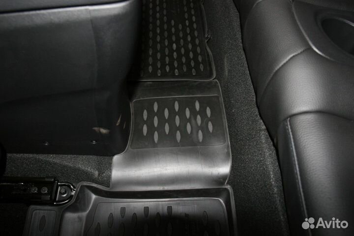 Коврики в салон hyundai Veloster, 2012- 4 шт. (полиуретан) / Хендай Велостер