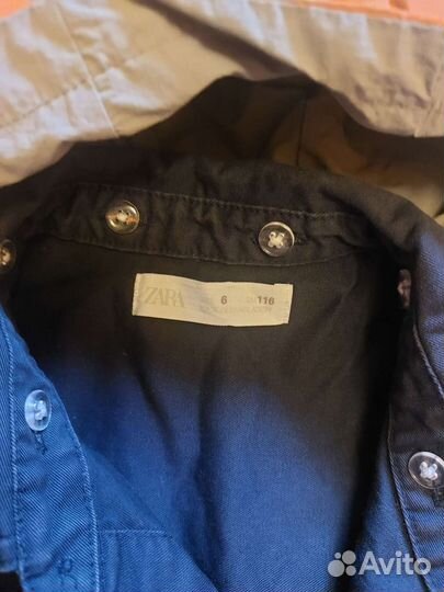 Куртка рубашка zara 116