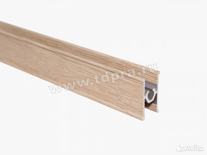 Дуб светлый структурный Горизонтальный межсекционн