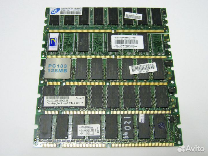 Оперативная память DDR2 1Гб / 512мб / 256мб