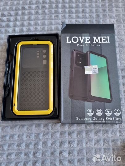 Чехол защитный Samsung S20 Ultra