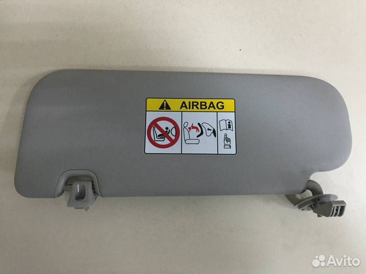 Козырек солнцезащитный внутри Kia Ceed JD 2012-201