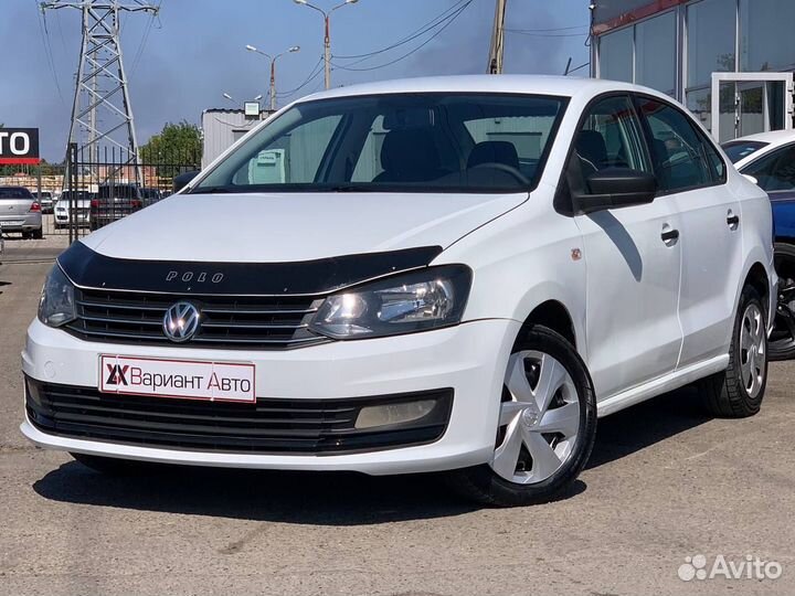 Volkswagen Polo 1.6 AT, 2020, 167 000 км