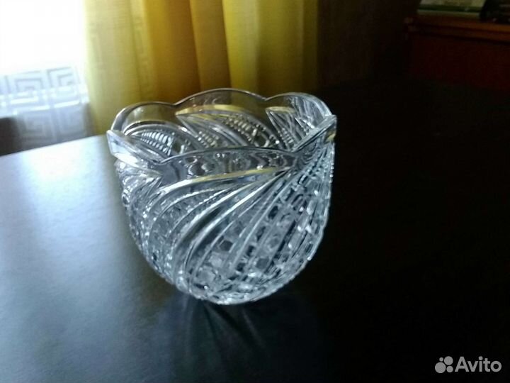 Посуда хрустальная СССР новая