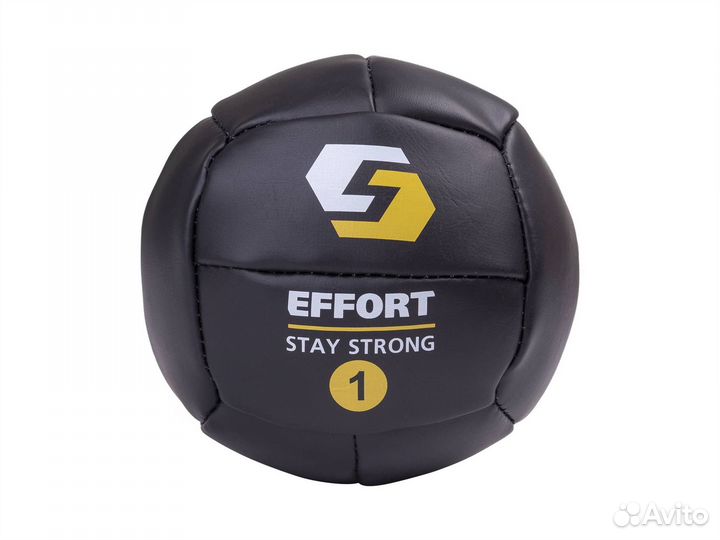 Медицинбол Effort 1 кг (медбол)