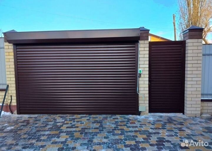 Гаражные секционные ворота с доставкой