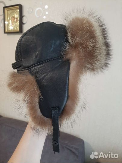 Шапка ушанка, мужская