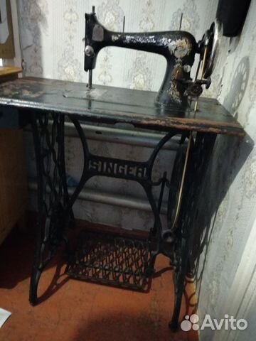 Швейная машина Singer 1886 г