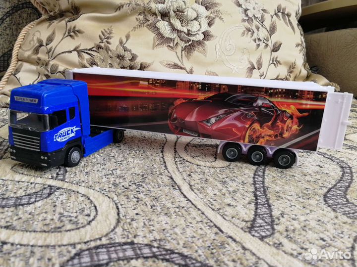 Грузовик с прицепом