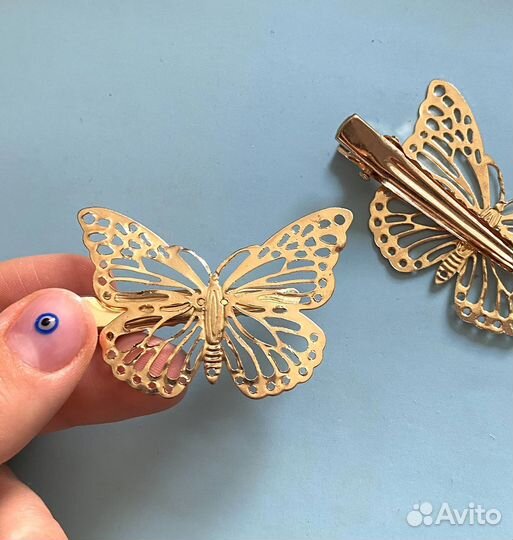 Заколка для волос бабочка