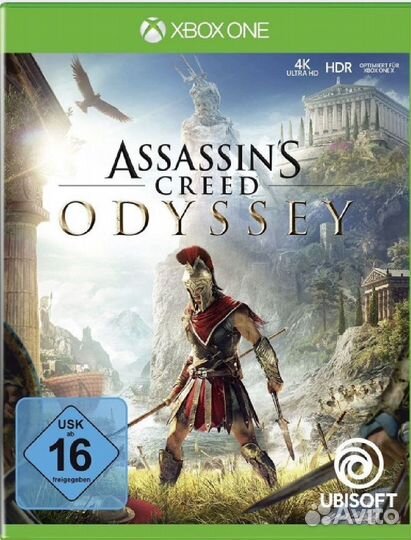 Assassins creed odyssey xbox ONE ключ