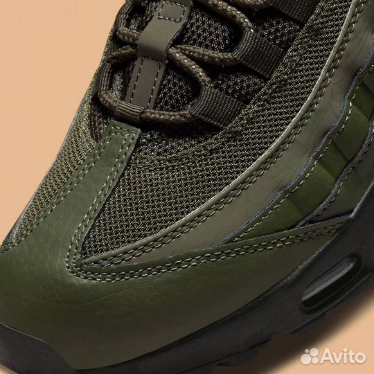 Кроссовки nike air max 95 green soldier