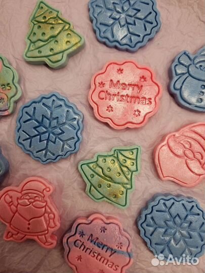 Твёрдая пена, бомбочки для ванны ручной работы