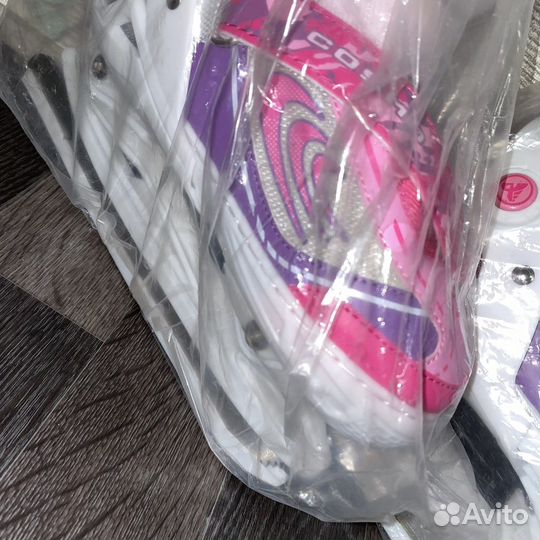 Коньки раздвижные, утепленные