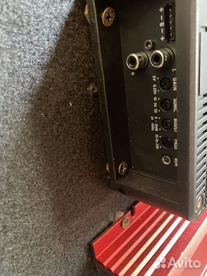 Сабвуфер,моноблок,усилитель