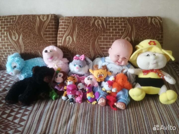 Мягкие игрушки пакетом бесплатно