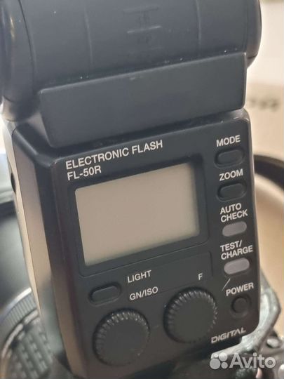 Olimpus E-420+вспышка Olimpus fl-50R+2объектива