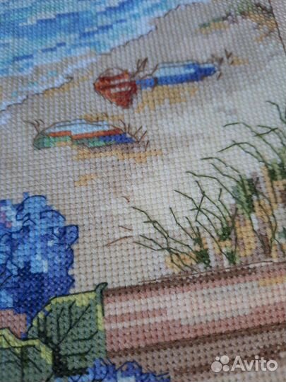 Вышивка крестом готовая картина