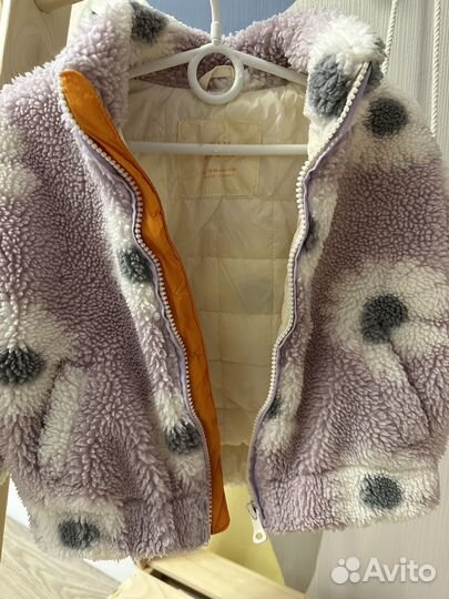 Курточка для девочки zara 92