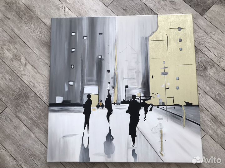 Картина маслом абстракция 