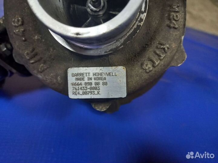 Турбина Ssangyong kyron 2014