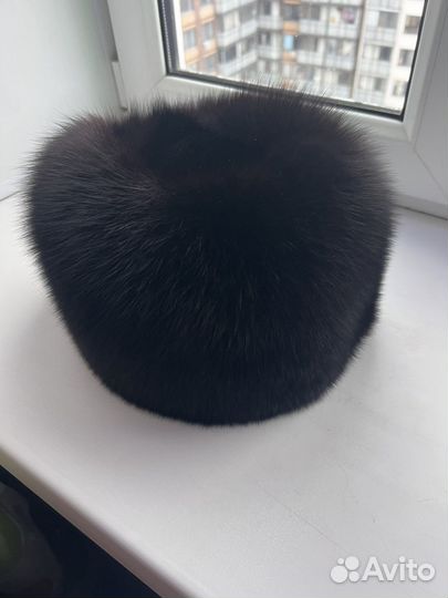 Шапка из меха песца