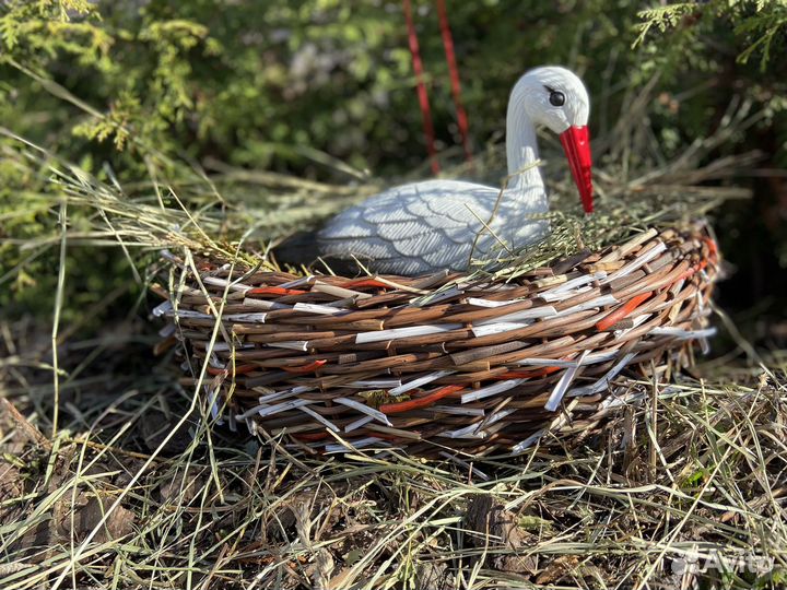 Гнездо из ротанга
