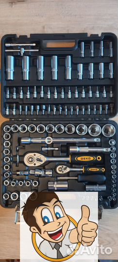 Набор инструментов deko 108 предметов