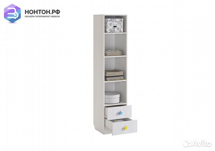 Шкаф одностворчатый Чудо белый рамух