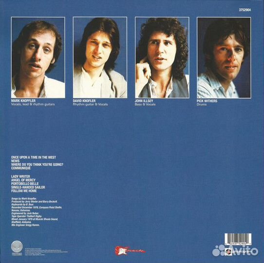 Виниловая пластинка Dire Straits, Communique