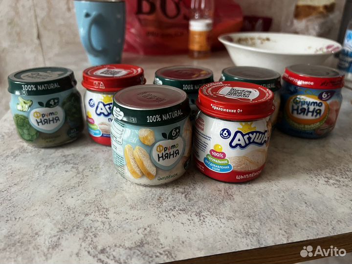 Детское питание пюре