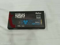 Ssd диск Netac 500gb nwme (новый)