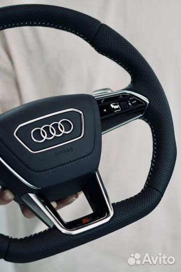 Руль Audi с обогревом RS6/RS7