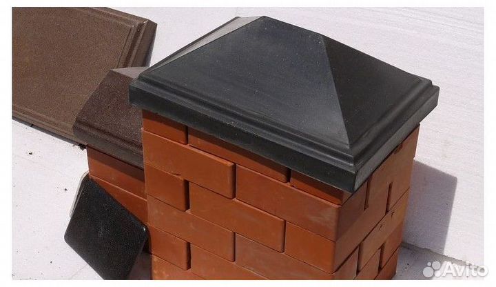 Колпак керамический на столб