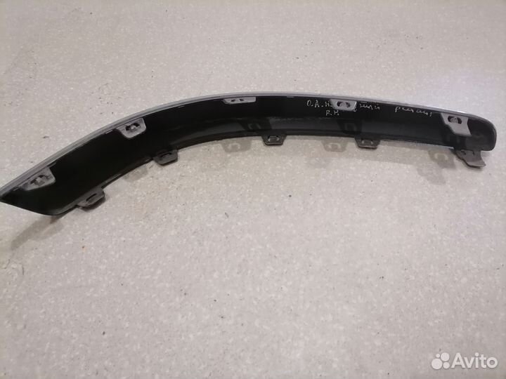 Молдинг правый заднего бампера Opel Astra H